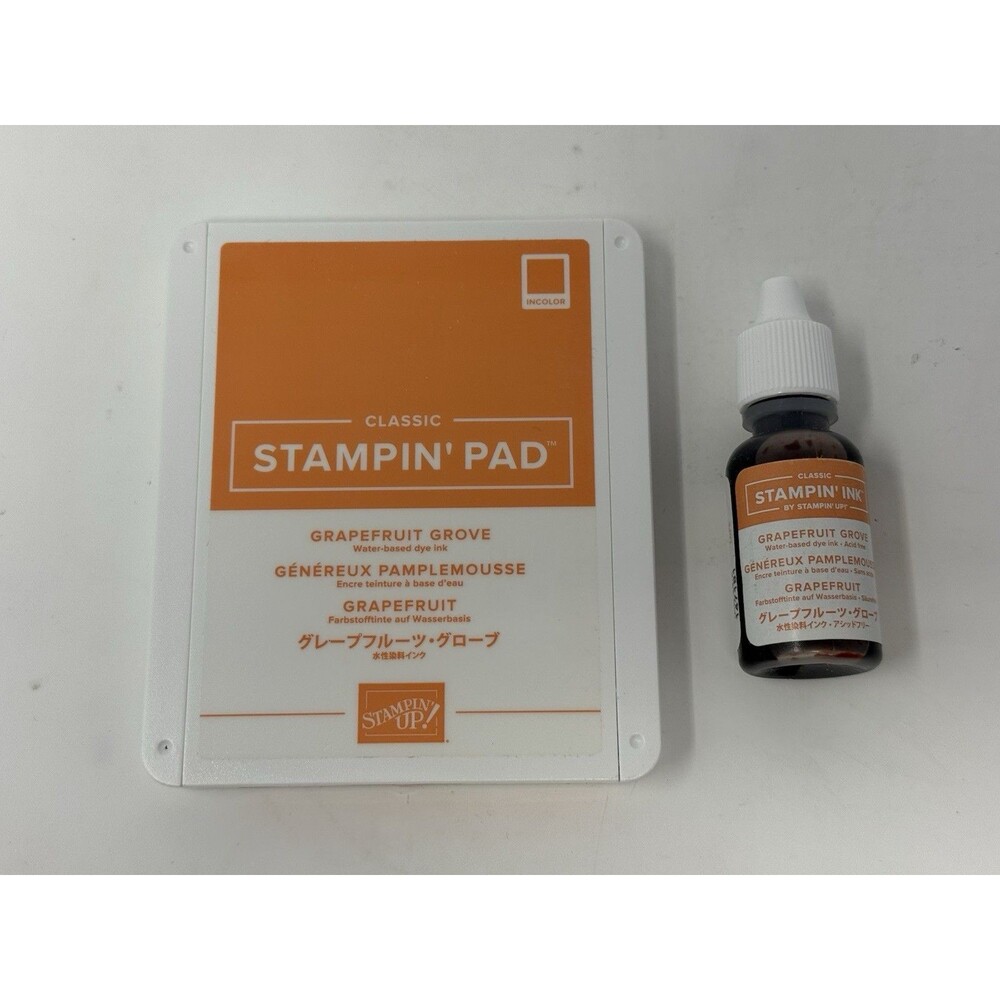 Stampin Up Classic Stampin Pad Grapefruit Grove Ink Pad Refill